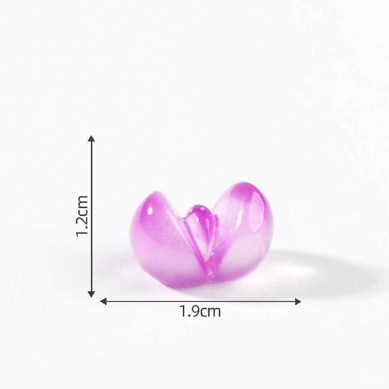 Tiểu cảnh sen đá phát sáng DIY, phụ kiện tiểu cảnh mini chậu hoa bàn đáng yêu (ZC-902)