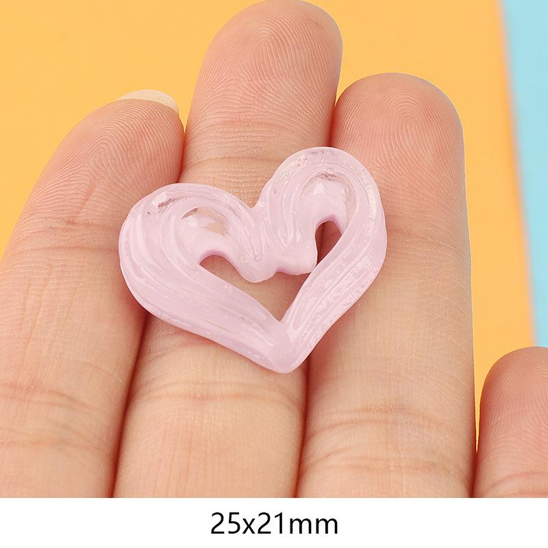Charm trái tim phát sáng DIY trang trí vỏ điện thoại (FF-469)