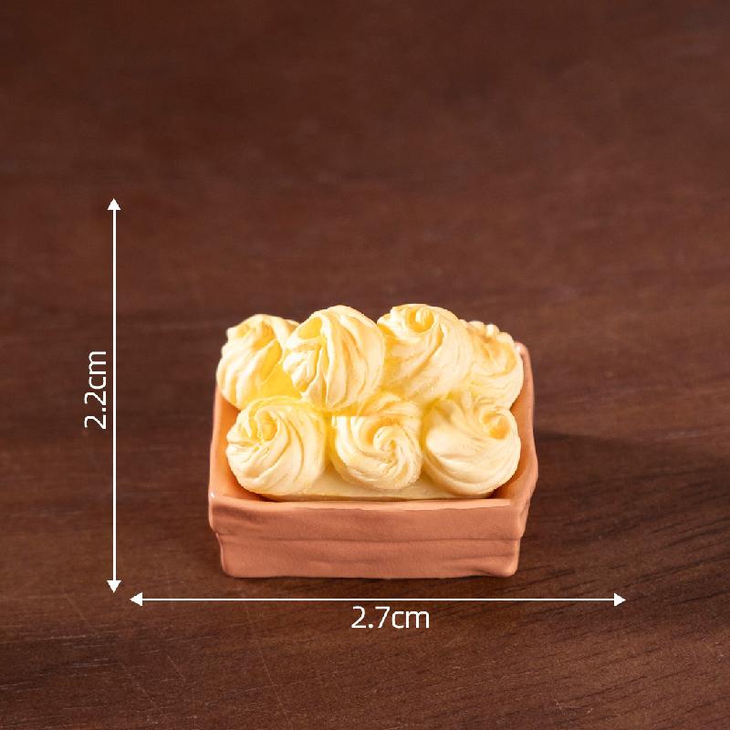 Tiểu cảnh đồ ăn giả: đậu thối, tôm DIY, phụ kiện bàn tiểu cảnh mini (ZC-653)