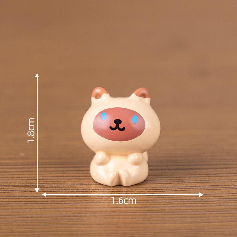 Tiểu cảnh mèo leo cây dễ thương, búp bê DIY, phụ kiện trang trí bàn mini đáng yêu (ZC-14)