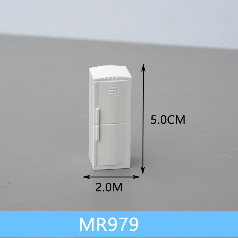 Bộ Thiết Bị Nhà Bếp Nhà Tắm Mini Tỷ Lệ 1:30 (MH-267)