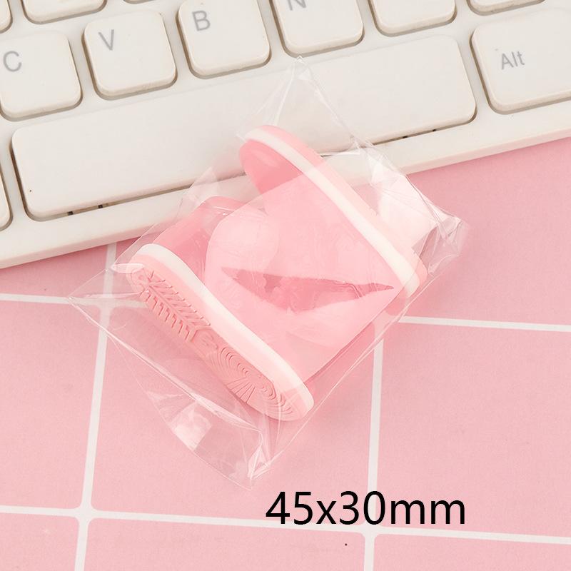 夜光立体鞋子 靴子diy奶油胶洞洞鞋钥匙扣挂件摆件小玩具树脂配件