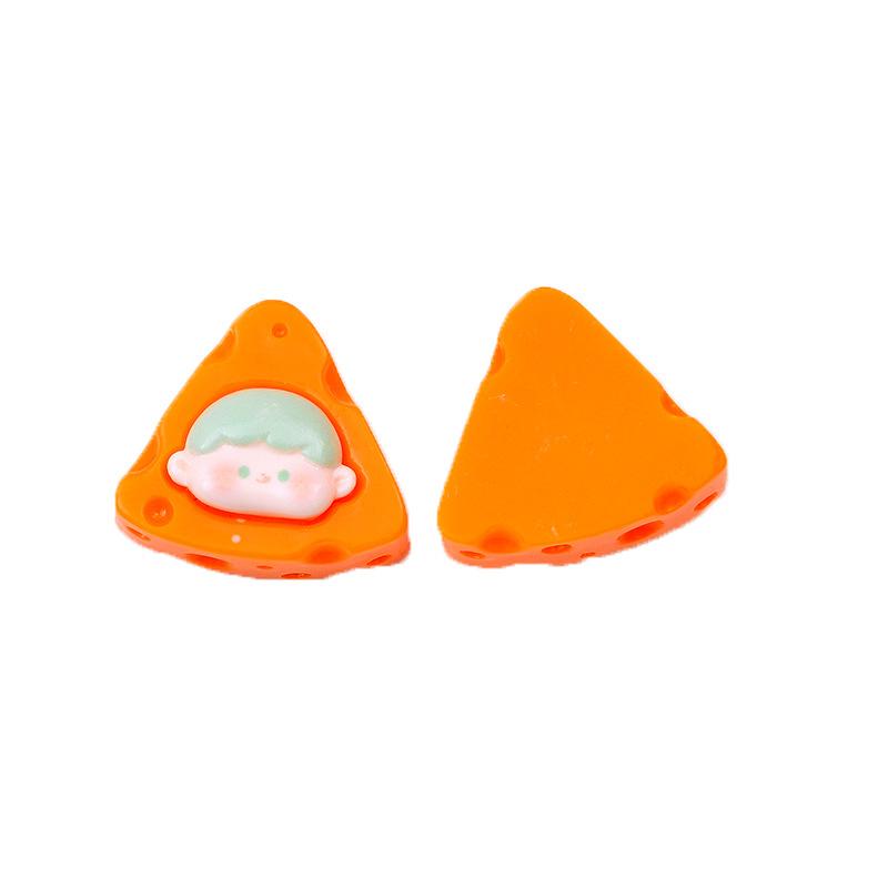 Phô mai Cheese resin DIY, phụ kiện kem giả, dép Crocs, nam châm tủ lạnh (NX-601)