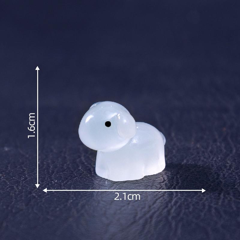 Tiểu cảnh ma phát sáng mini, lễ hội DIY, phụ kiện bàn tiểu cảnh nhỏ dễ thương (ZC-231)