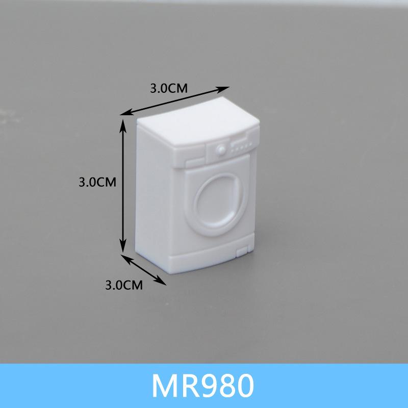 Phụ Kiện Mô Hình Bộ Nội Thất Nhà Bếp Nhà Tắm Mini Tỷ Lệ 1:50 (MH-240)