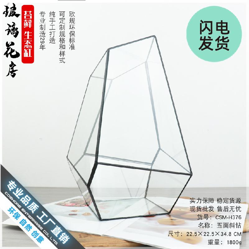 Chậu Đa Giác Nhà kính Terrarium hình học DIY (DG-59)