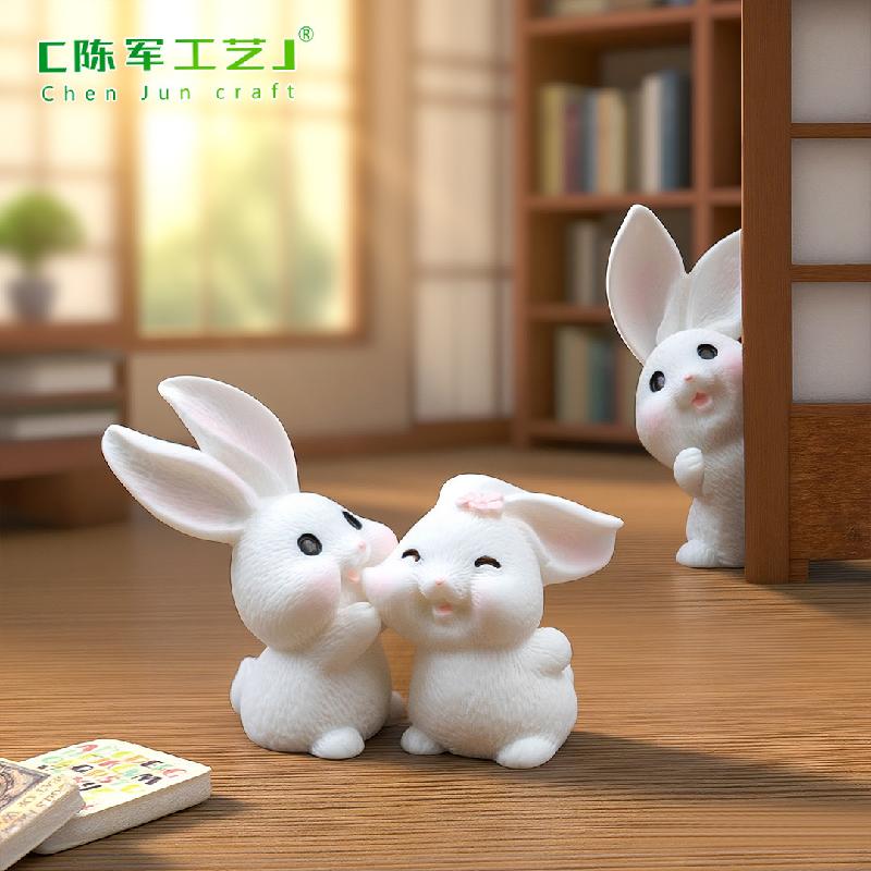 Phụ Kiện Tiểu Cảnh Thỏ Cà Rốt Mini Trang Trí Nhà Búp Bê (PK-177)