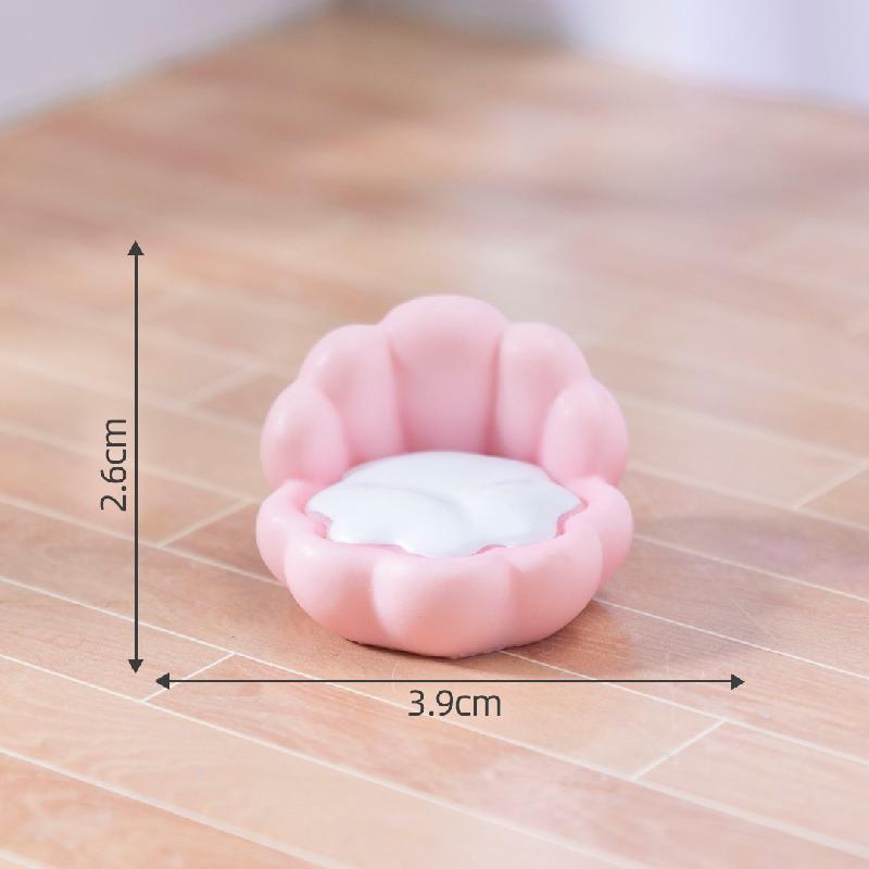 Tiểu cảnh sofa, tủ hồng DIY, phụ kiện tiểu cảnh mini nhà búp bê thu nhỏ đáng yêu (ZC-829)