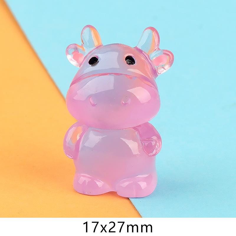 Charm bò phát sáng DIY trang trí xe hơi (FF-366)