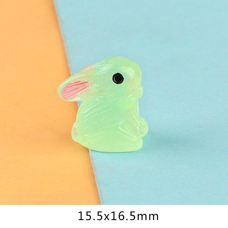 Charm thỏ phát sáng DIY trang trí tiểu cảnh (FF-272)