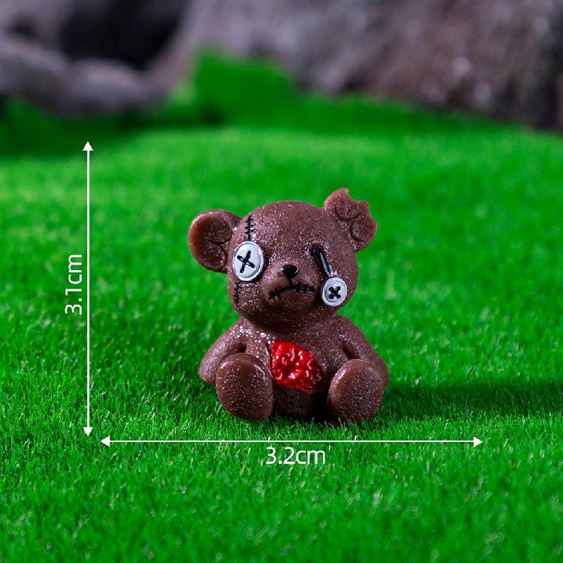 Tiểu cảnh Halloween: xác ướp, sọ mini DIY, phụ kiện treo bàn tiểu cảnh sáng tạo (ZC-245)