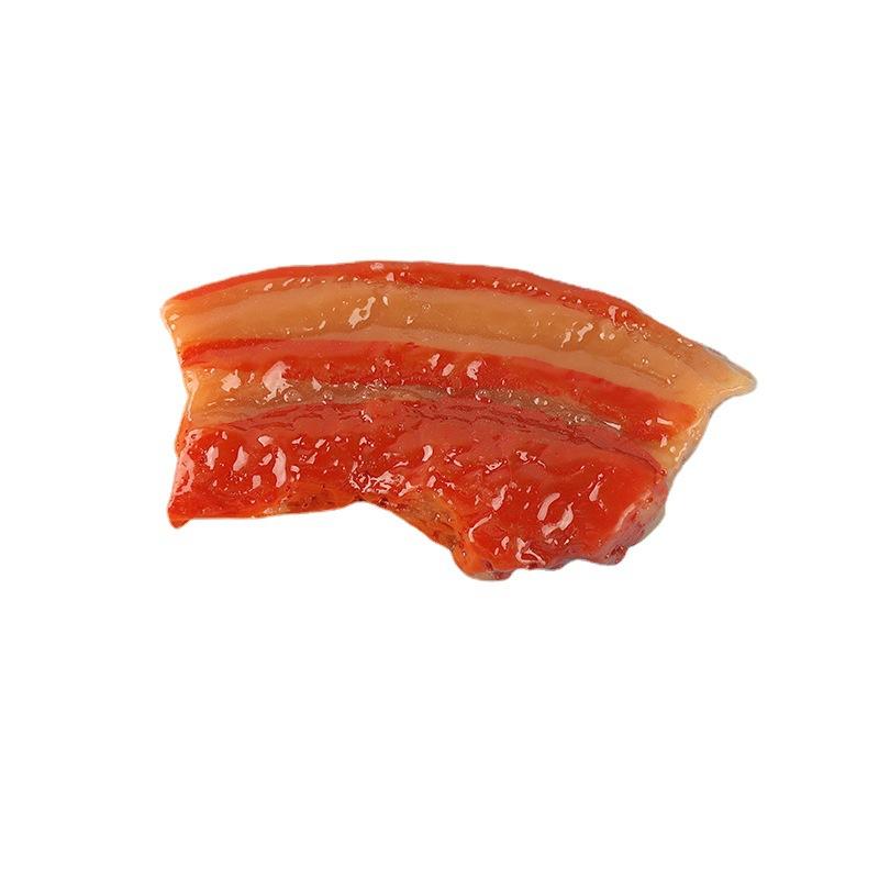 树脂食玩仿真五花肉DIY手机壳发夹配件娃娃屋玩具过家家小摆件