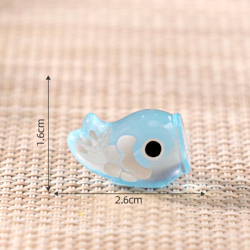 Tiểu cảnh cờ cá chép Nhật phát sáng DIY, phụ kiện tiểu cảnh mini treo bàn resin cute (ZC-1431)