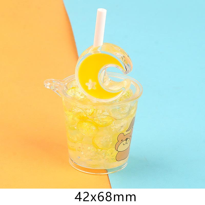 新款冰桶夜光月亮碎碎冰杯 diy钥匙扣挂件车载摆件小夜灯饰品配件