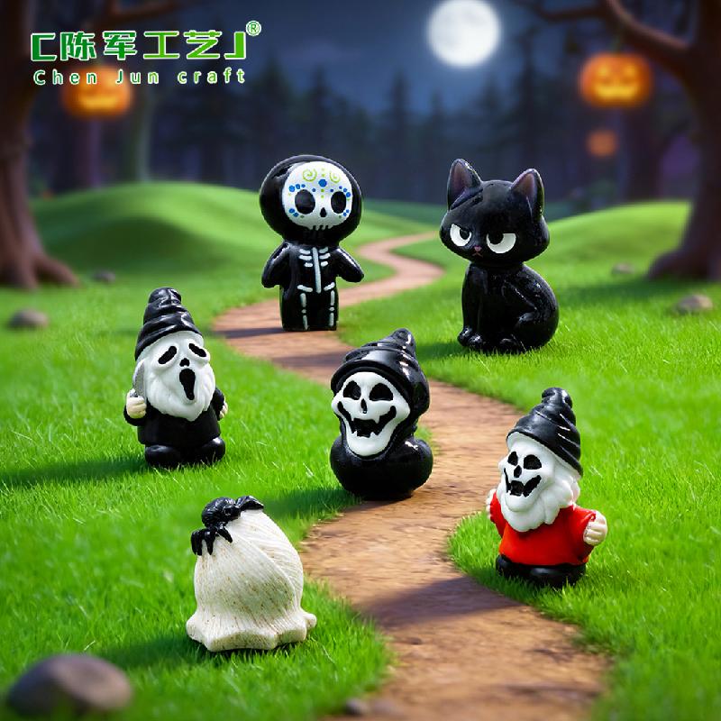 Phụ Kiện Tiểu Cảnh Chú lùn mặt nạ Halloween mini trang trí (PK-710)