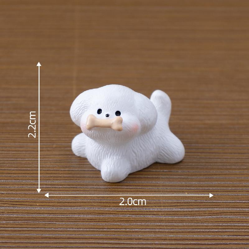 Tiểu cảnh chó Tây Tạng, búp bê DIY, nhà búp bê, phụ kiện treo bàn tiểu cảnh mini (ZC-664)