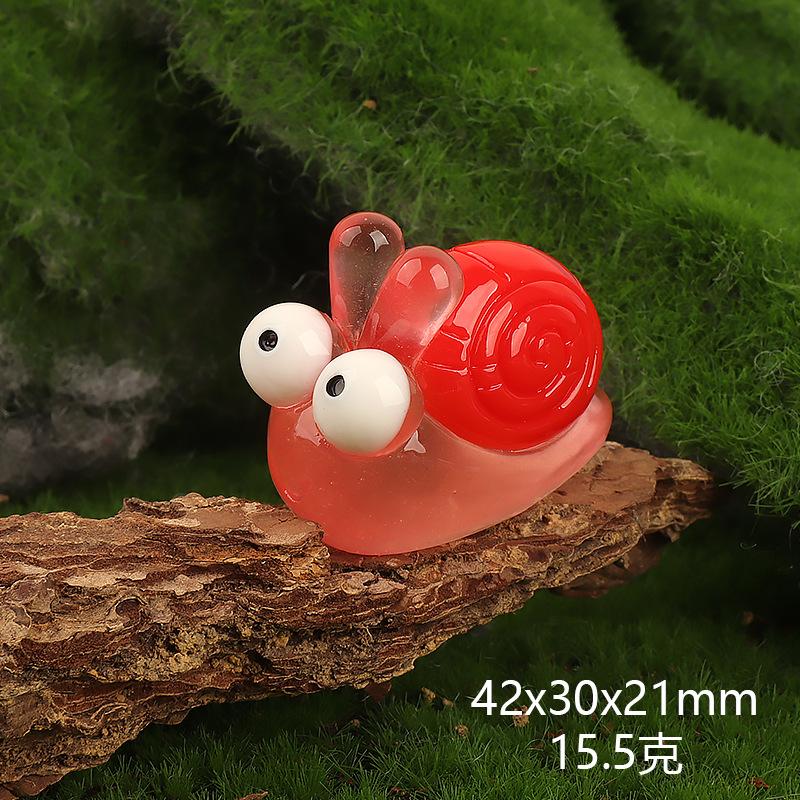 Charm ốc sên phát sáng DIY trang trí chìa khóa (FF-57)