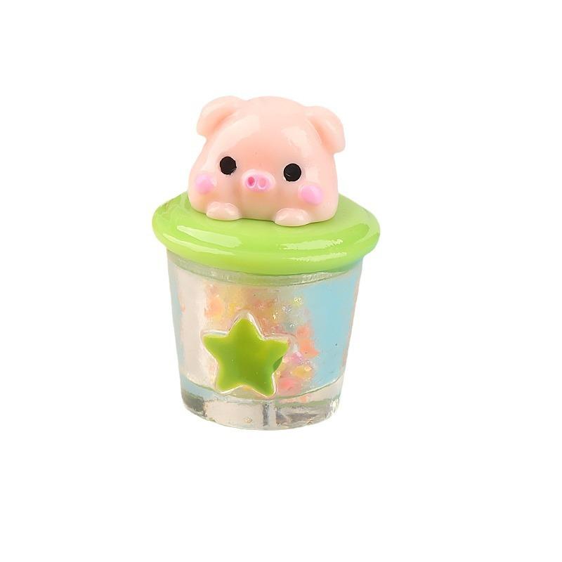 Charm ly nước động vật phát sáng DIY trang trí (FF-477)