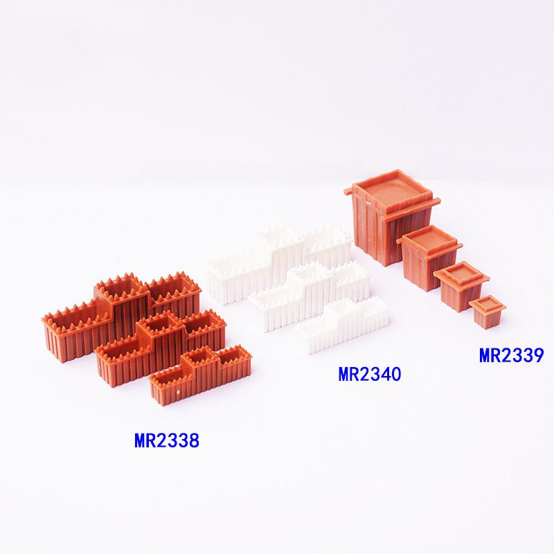Phụ Kiện Mô Hình Bồn Hoa Mini Mô Hình Trang Trí Sa Bàn (MH-41)