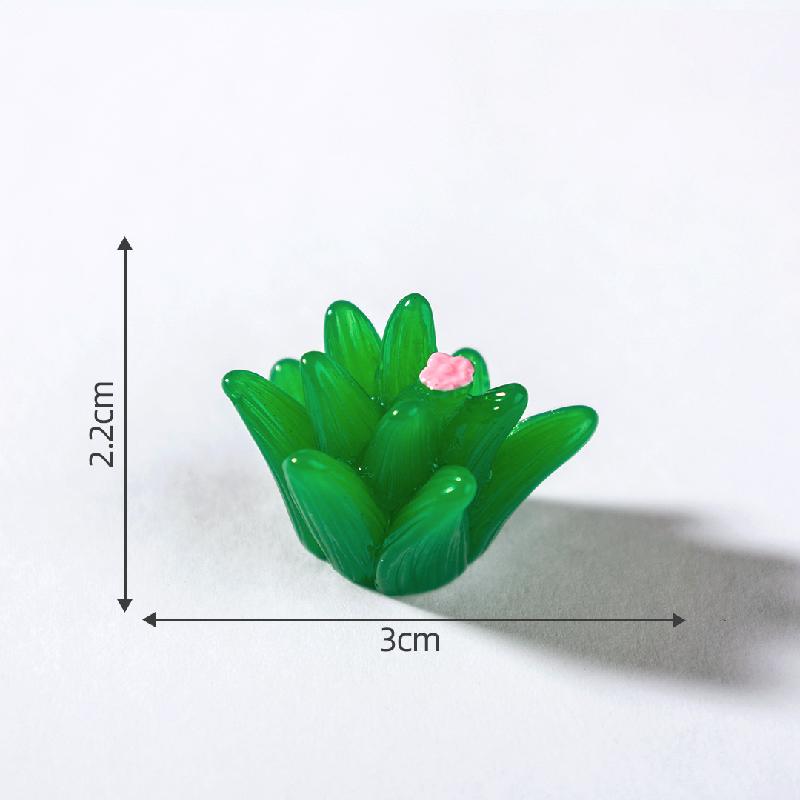 Tiểu cảnh cỏ mini, vật liệu giả thực, DIY, phụ kiện tiểu cảnh lọ sinh thái nhỏ xinh (ZC-223)