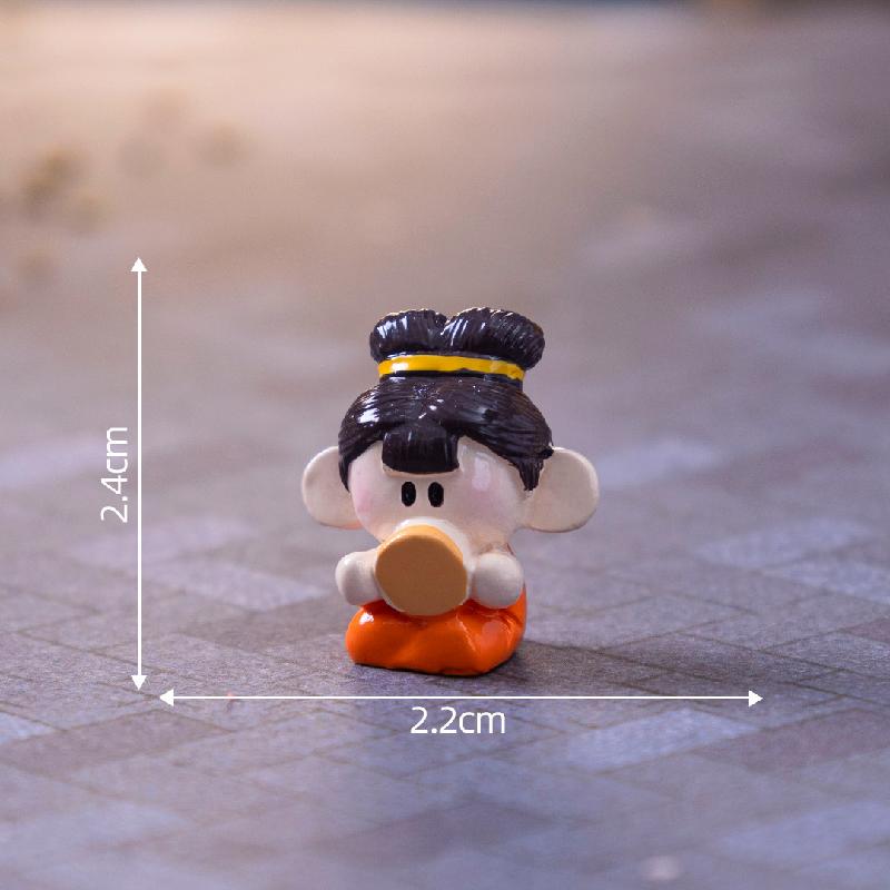 微景观创意小嫦娥兔子中秋节日造景 DIY装饰品配件微缩迷你小摆件