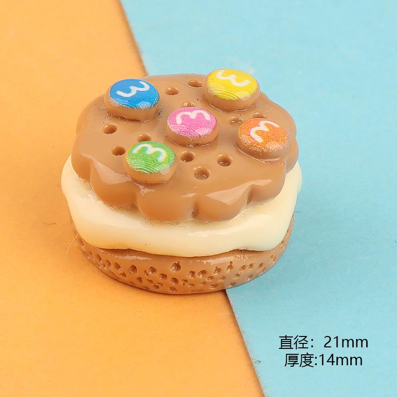 Charm M&M & bánh ngọt DIY trang trí vỏ điện thoại (FF-502)