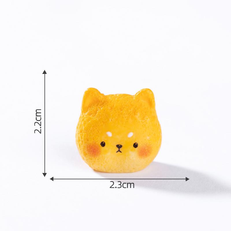 Tiểu cảnh snack động vật DIY, phụ kiện tiểu cảnh mini bàn thu nhỏ, cute resin food (ZC-1134)