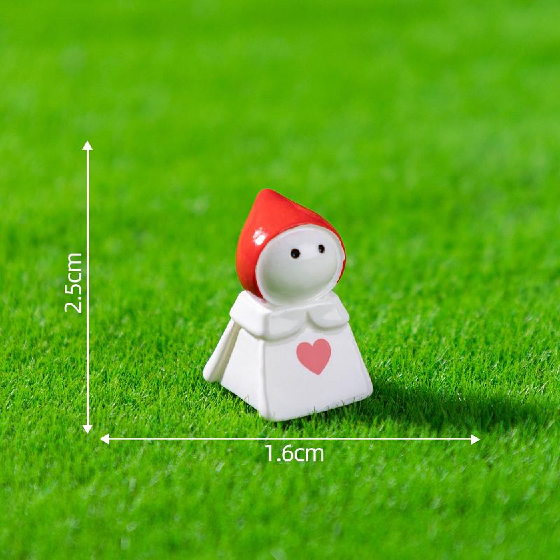 跨境微景观创意房子小树棋子园艺造景 DIY装饰品挂配件迷你小摆件