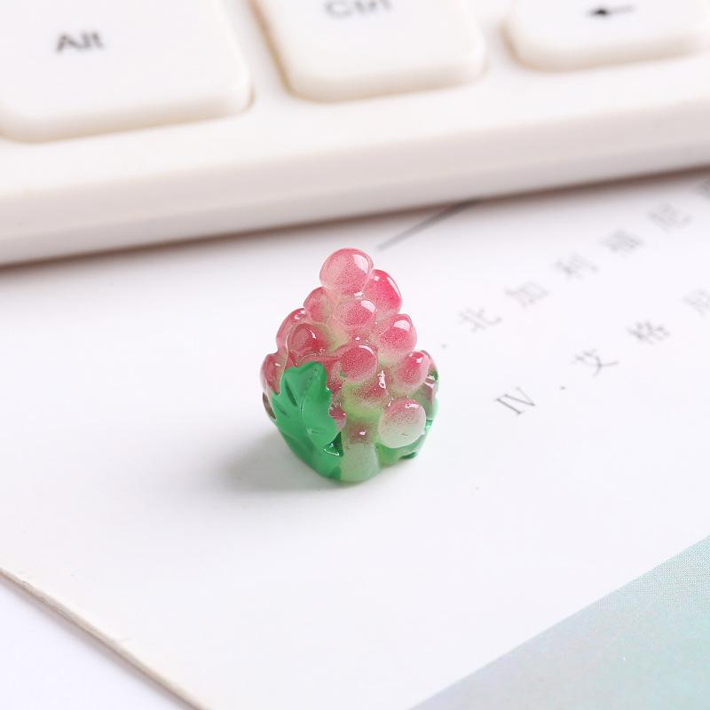 Charm trái cây giả DIY vòng tóc trẻ em (FF-18)