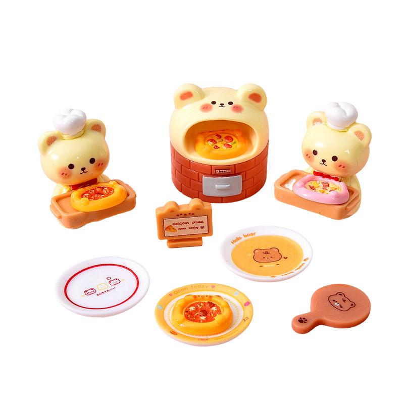 Bộ pizza gấu đầu bếp mini (NX-30)