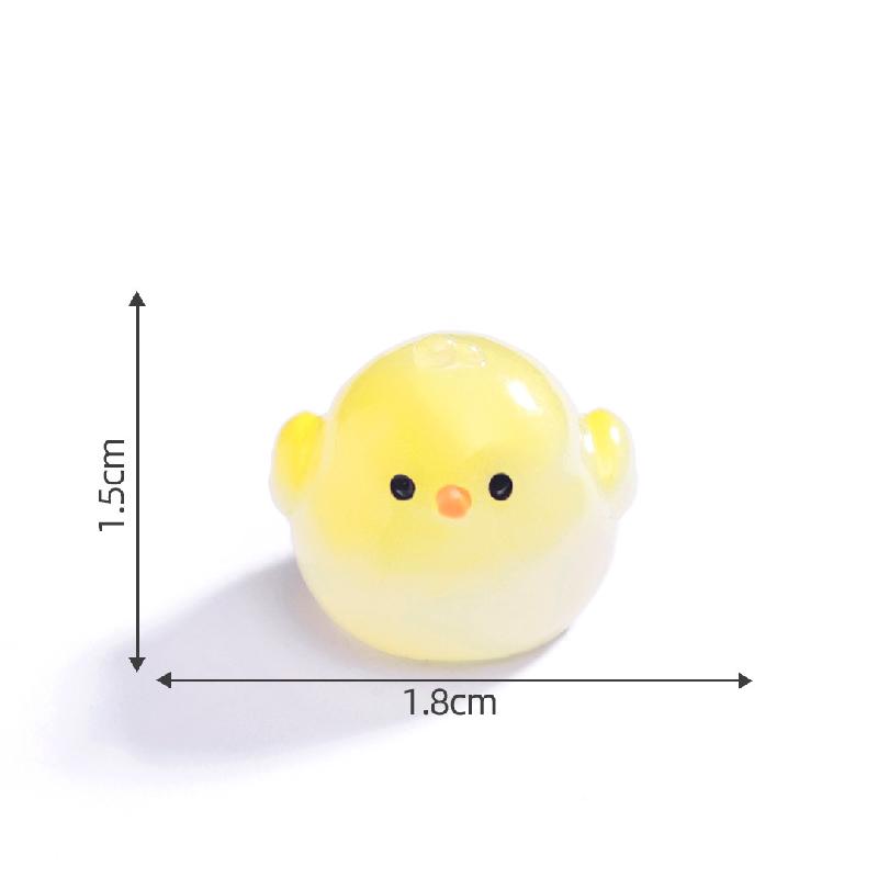 微景观创意小号云雀小鸡萌粒盲袋 DIY装饰品挂配件迷你桌面小摆件