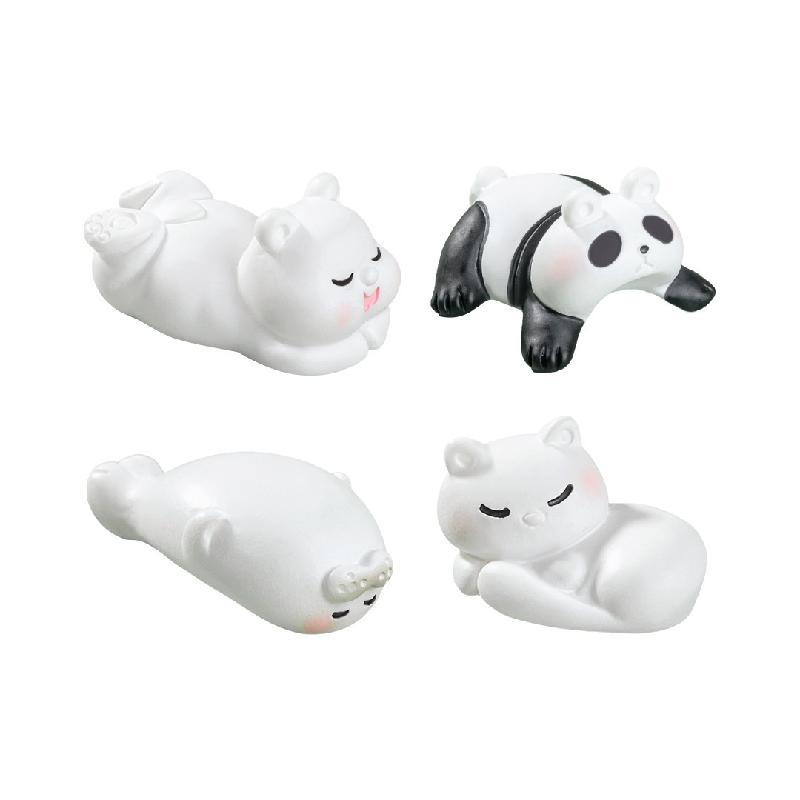 Tiểu cảnh panda & hải cẩu xếp chồng DIY, phụ kiện tiểu cảnh mini resin garden bàn đáng yêu cute (ZC-1443)
