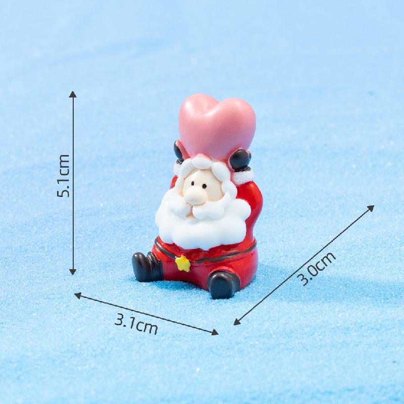 Tiểu cảnh Noel, ông già Noel, người tuyết cho quả cầu (ZC-79)