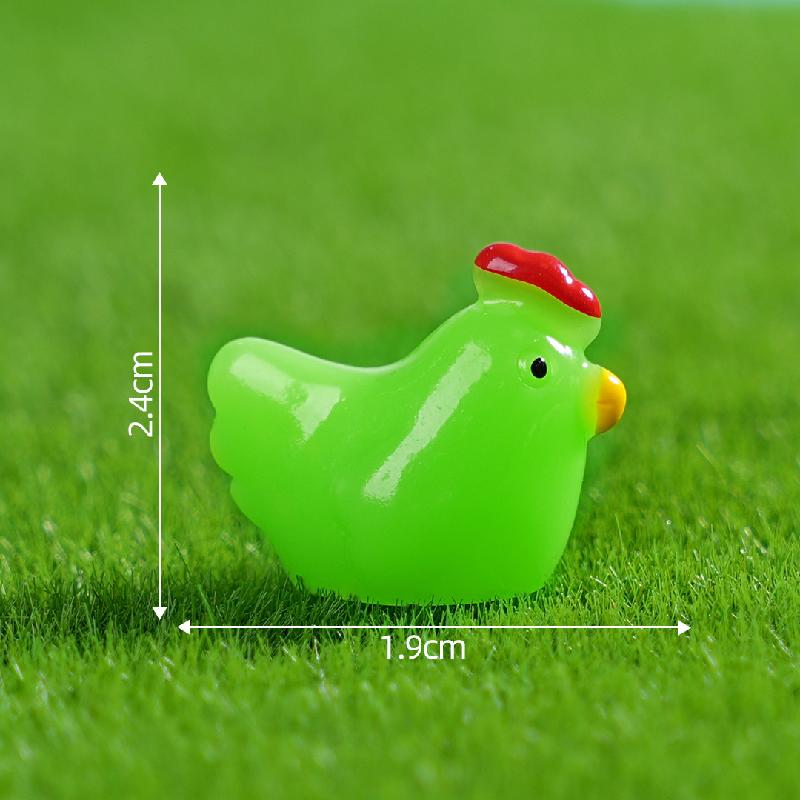 Mẹ gà & gà con – Mô hình gà mini, phù hợp trang trí nông trại, bàn làm việc (M-1376)