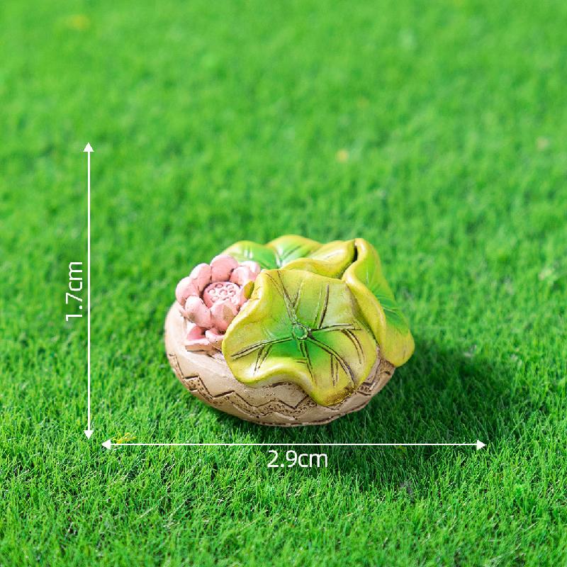 Tiểu cảnh ghế tre cổ, xe đẩy mini, sân vườn DIY, phụ kiện bàn tiểu cảnh đáng yêu (ZC-228)