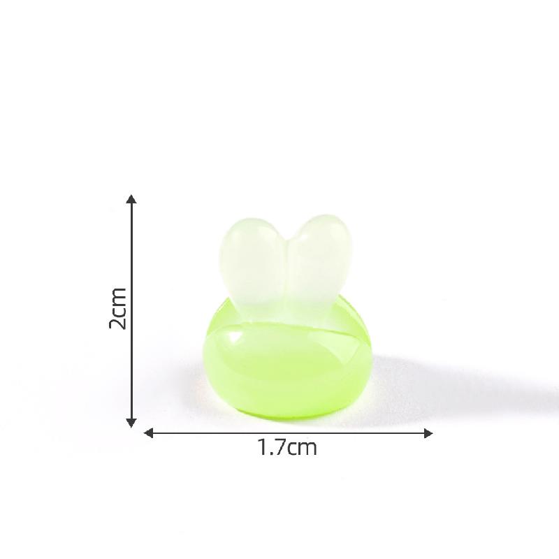 Tiểu cảnh sen đá phát sáng DIY, phụ kiện tiểu cảnh mini chậu hoa bàn đáng yêu (ZC-902)