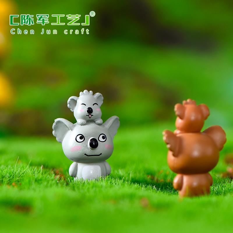 Tiểu cảnh koala dễ thương mini trang trí chậu cây DIY (ZC-1201)