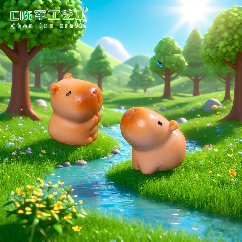 Phụ Kiện Tiểu Cảnh Capybara Mini Trang Trí Tiểu Cảnh (PK-255)
