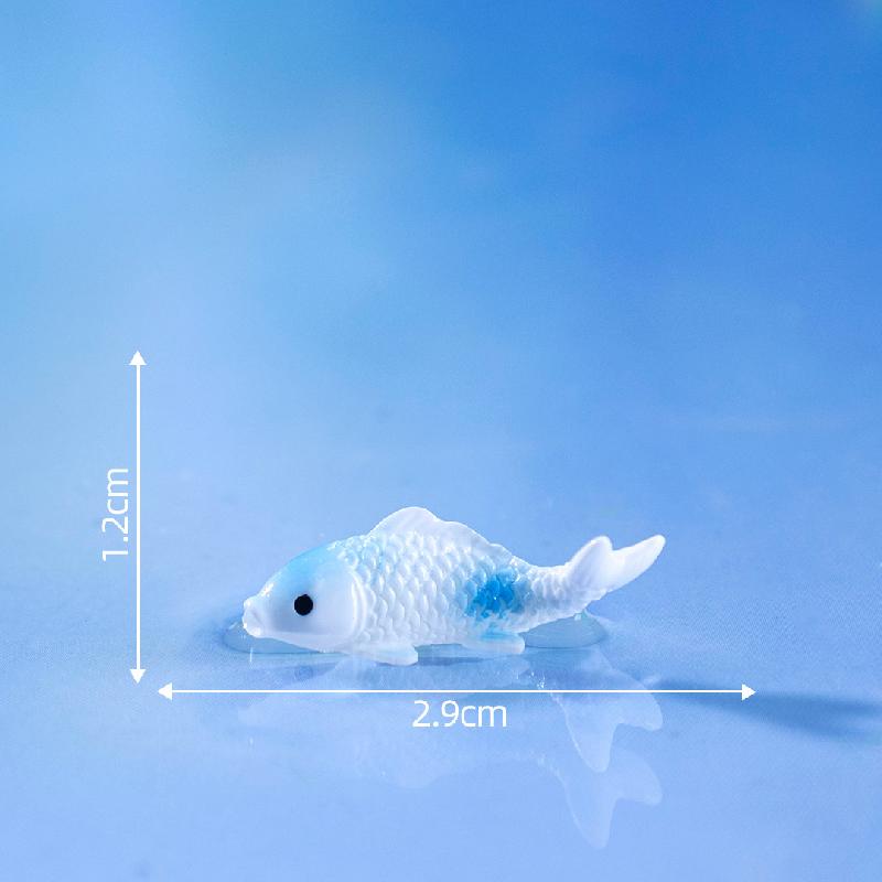 Cá Koi, bể cá mini, phụ kiện DIY, tiểu cảnh bàn sáng tạo thu nhỏ (ZC-104)