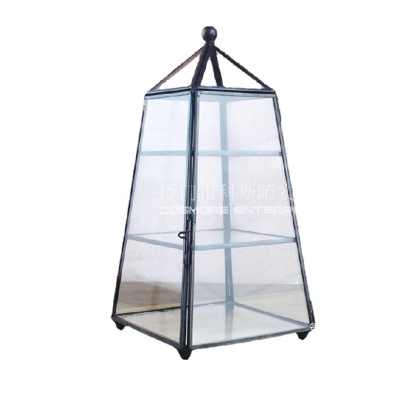 Hộp trang sức đỉnh nhọn, nhà kính mini (DG-177)