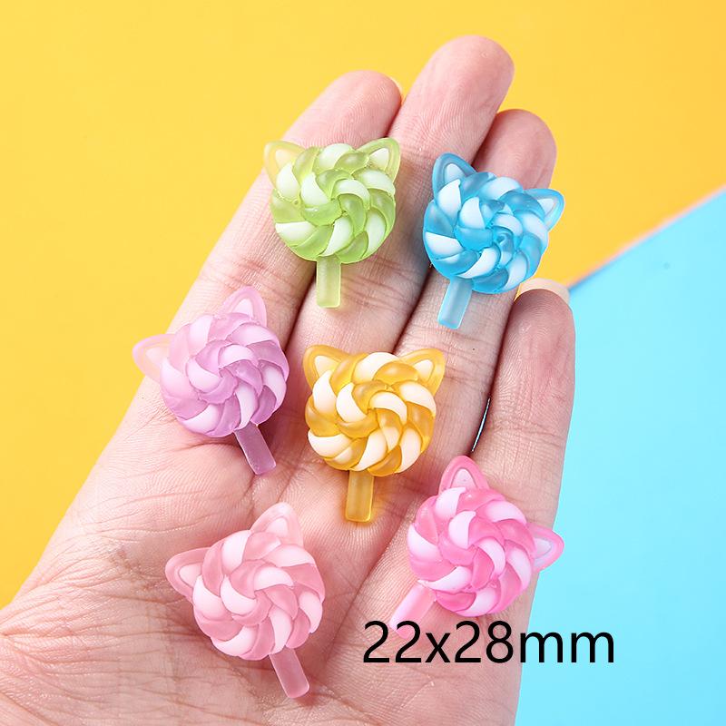 Charm kẹo que phát sáng DIY trang trí vỏ điện thoại (FF-459)