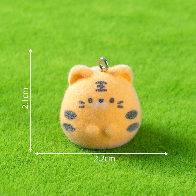 Tiểu cảnh thú bông nhung DIY, phụ kiện treo tiểu cảnh mini móc khóa túi cute (ZC-889)