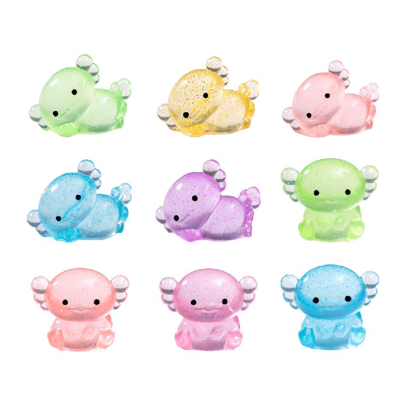Tiểu cảnh rồng lục giác mập phát sáng DIY, phụ kiện tiểu cảnh mini resin cute (ZC-1117)