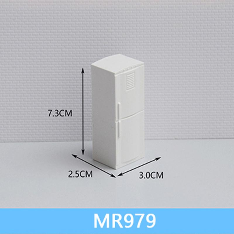 Phụ Kiện Mô Hình Bộ Nội Thất Nhà Bếp Nhà Tắm Mini Tỷ Lệ 1:20 (MH-126)