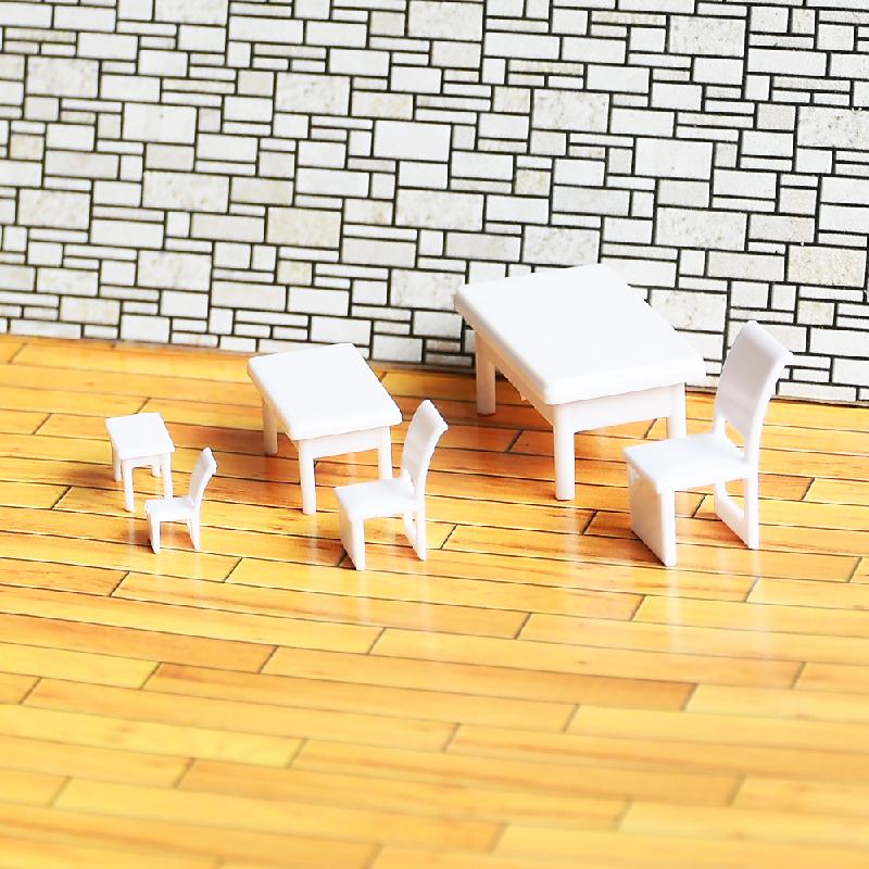 Phụ Kiện Mô Hình Bộ Bàn Ăn Nội Thất Mini Tỷ Lệ 1:50-1:100 (MH-93)