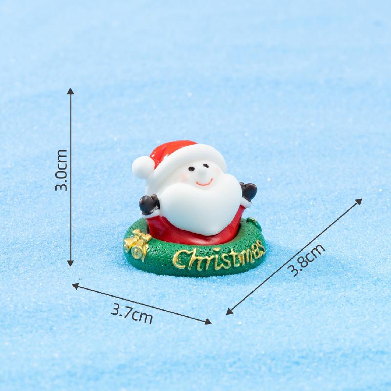 Tiểu cảnh Noel, ông già Noel, người tuyết cho quả cầu (ZC-79)