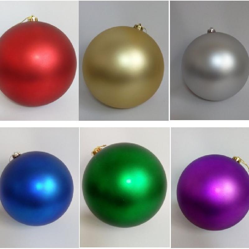 Trang Trí Noel Quả bóng Giáng Sinh ánh kim mờ, kích thước từ 3cm-60cm. Được trang trí bằng nhũ và bóng, lý tưởng cho trang trí cây thông và không gian lễ hội.