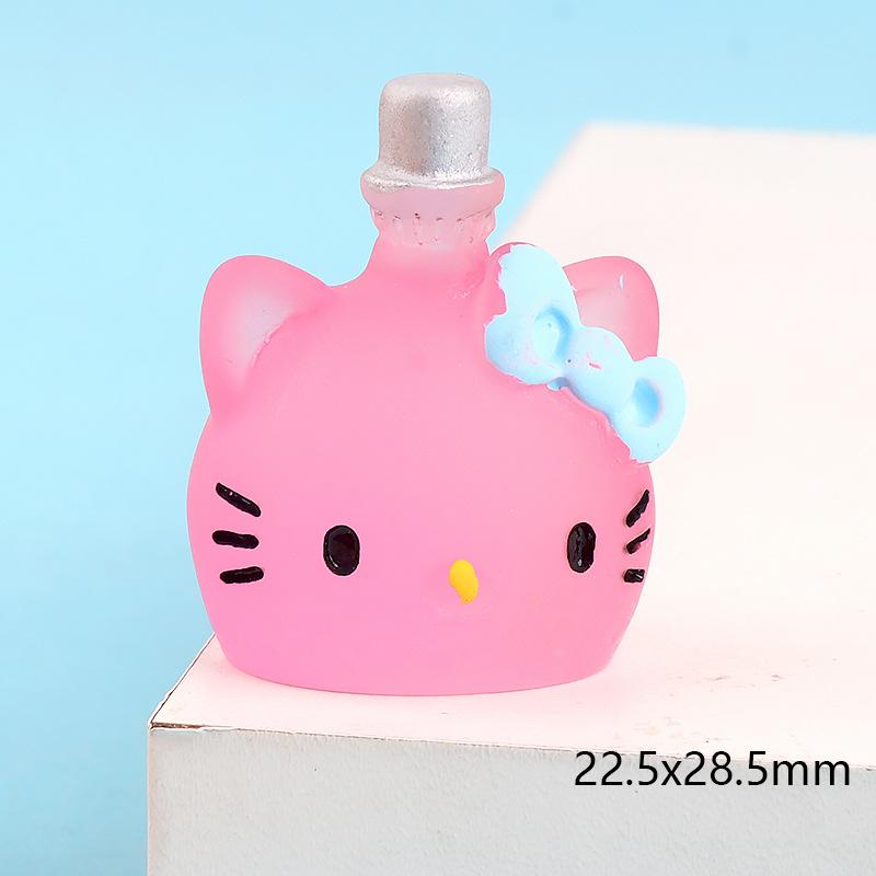 Charm chai mini phát sáng DIY trang trí vỏ điện thoại (FF-452)