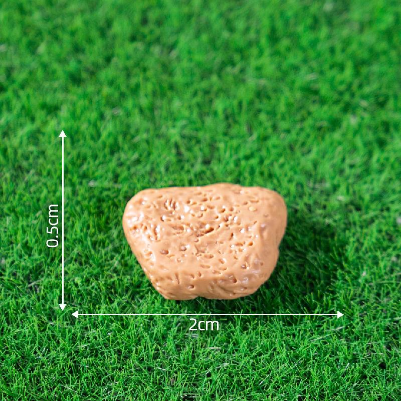 Gốc cây, ghế gỗ, viên gạch sân vườn mini DIY, phụ kiện tiểu cảnh sáng tạo bàn (ZC-33)