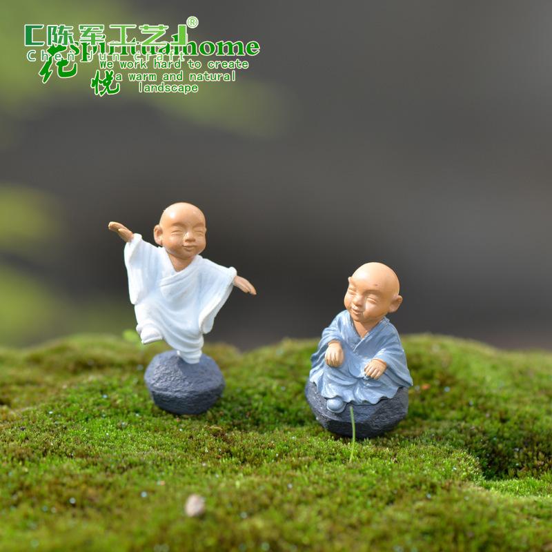 Phụ Kiện Tiểu Cảnh Tiểu cảnh tiểu hòa thượng, phụ kiện trang trí cây cảnh mini (ZC-444)